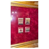FRAMED MATCH BOOKS