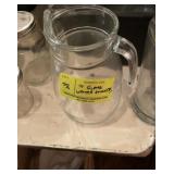 GLASS WATER PITCHERS