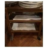 WOOD SERVICE CARTS