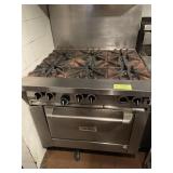 US RANGE 6 BURNER