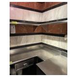 L SHAPE SS SHELF