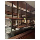 COPPER AND WOOD SHELVES