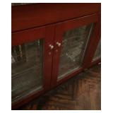 DOUBLE SIDED WOOD/GLASS WINE COOLER