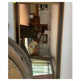 LONG GOLD/BLACK FRAMED MIRRORS