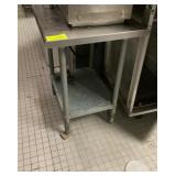 30X24" SS TABLE