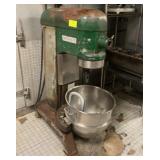 80 QT HOBART MIXER INCL HOOK, PADDLE, WHIP