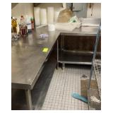 L- SHAPED SS TABLE