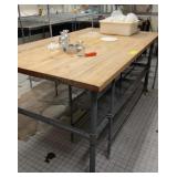 72X48" BUTCHER BLOCK TABLE