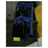 LOT OF MULTIPLE MONITOR MOUNTS