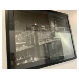 RETRO NYC PHOTO W/TWIN TOWERS