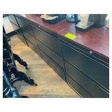 FILE CABINETS 3 DRAWER, WITH WOOD TOP