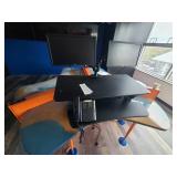 DOUBLE MONITOR MOUNT WITH 2 DELL MONITORS