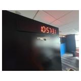 LARGE WALL MOUNTED DIGITAL CLOCK