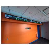 ILLUMINATED SCROLLING MARKET TICKER
