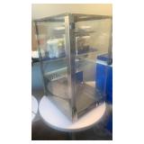 Preztal warmer and display