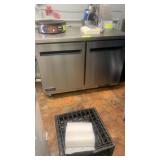 2 door lowboy refrigerator