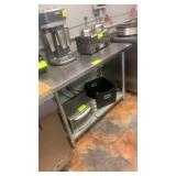 48 x 24" ss WORKTABLE