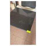41x41" BLACK MARBLE TABLE