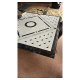 52" MARBLE INLAY TABLE