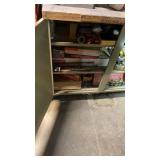 CABINET AND CONTENTS