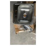 SS SINK WITH FAUCET