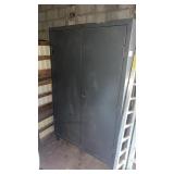 LOCKING METAL CABINET 48W x 24D x 80"T