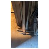 TOOLS ON FLOOR AND IN CLOSET