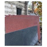 LARGE RED SLAB MARBLE