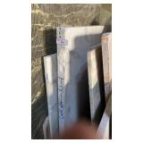 2" THICK 60x65" WHITE ITALIAN MARBLE