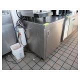 STAINLESS STEEL CABINET/TABLE