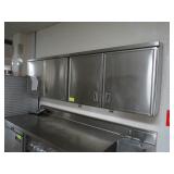 DOUBLE S/S WALL MOUNT CABINETS