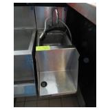 UNDERBAR HAND SINK W/ATTACHED BLENDER SHELF
