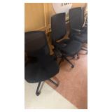 BLACK OFFICE CHAIRS