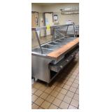 6 HOLE DUKE STEAM TABLE