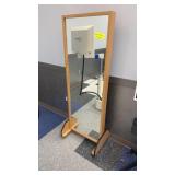 TALL MIRROR ON WHEELS