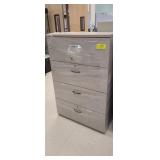 4 DRAWER  WOOD CABINET