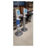 HAND SANITIZER S  ON STANDS