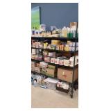 GREEN METRO COATED  RACKS NO CONTENTS