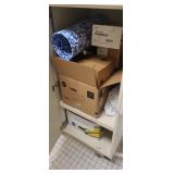 CONTENS OF 8 DOORS OF CABINETS