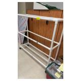 ROLLING PVC RACK