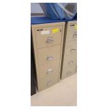 FIRE KING 4 DRAWER  FILE CABINET