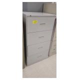 4 DRAWER  LARGE  FILE CABINET W/ LOCK BAR