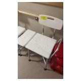SHOWER CHAIRS (1 IN ROOM)