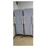 PVC ROLLING RACKS W/ COVERS