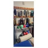 LOT OF EXERCISE  EQUIPMENT