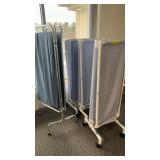 ROOM DIVIDERS ON WHEELS