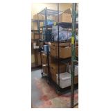 BLUE METRO  RACKS ON CASTERS