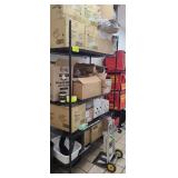 BLACK  METRO RACKS  NO CONTENTS