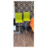 GREEN BAR STOOLS