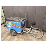 Ice Cream Freezer Tricycle Cart